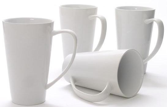 Tall White Mugs - KSH. 200 each